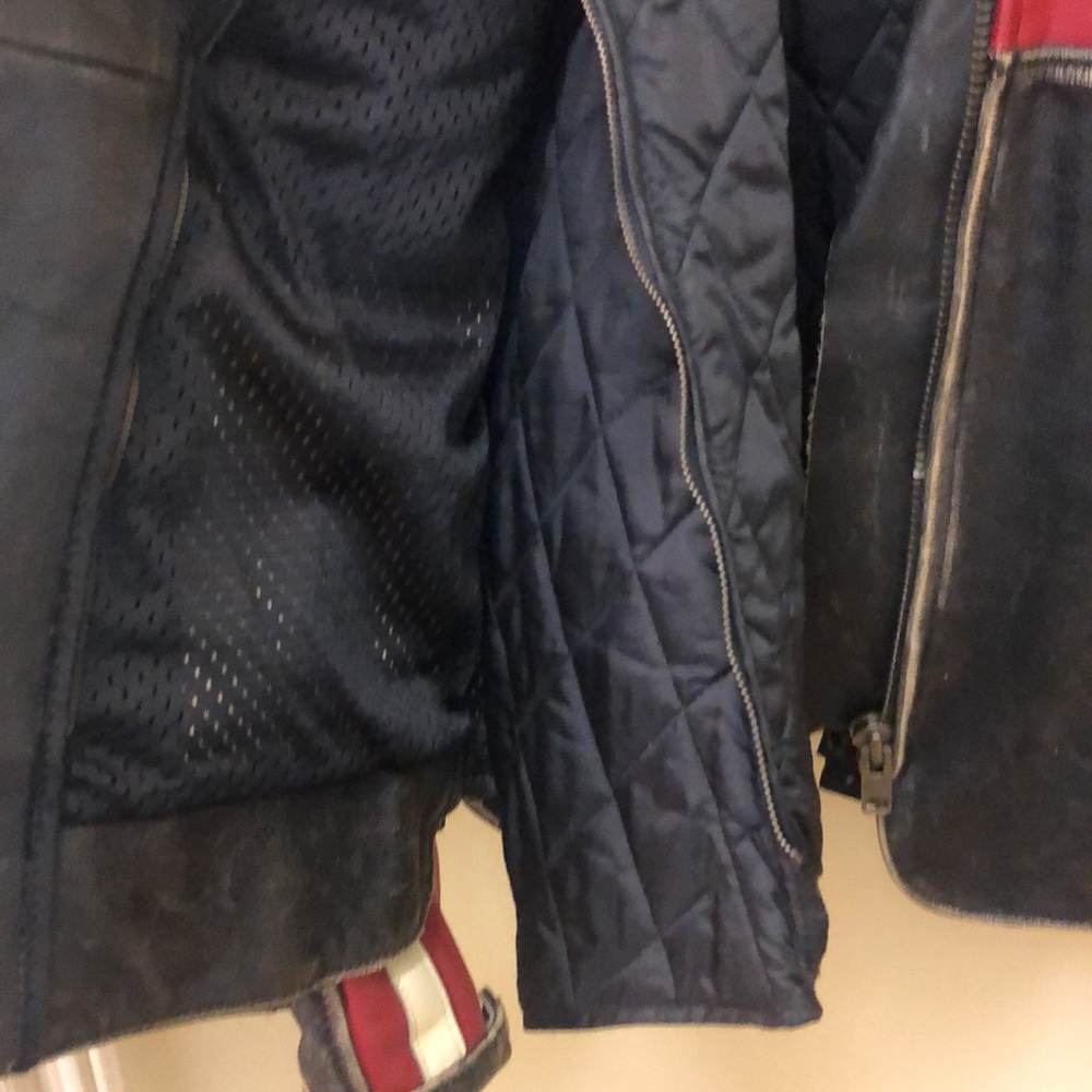 Leather Motorcycle Jacket - Picture 7 of 8
